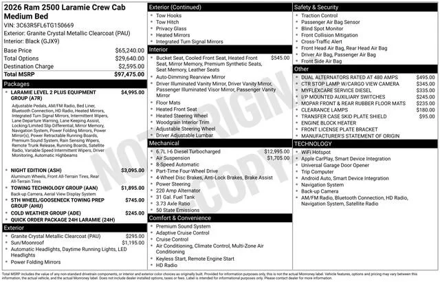 2026 RAM 2500 Laramie - Photo 31