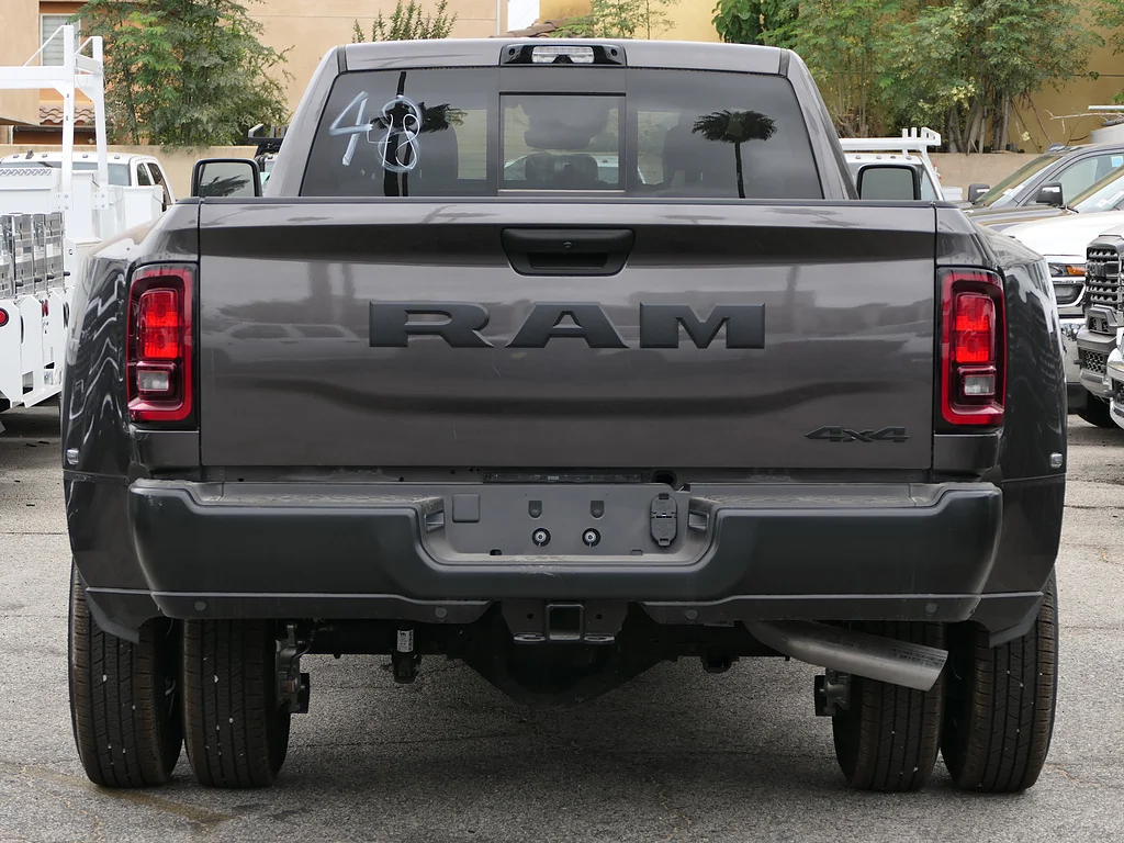 New 2026 Granite Crystal Metallic Clear Coat RAM Tradesman Crew Cab 4x4 8
