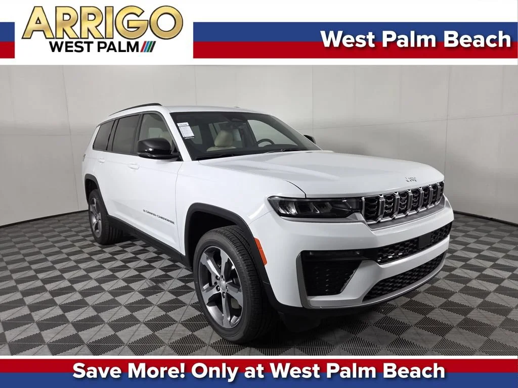 New 2026 Bright White Clear-Coat Exterior Paint Jeep Limited image 1