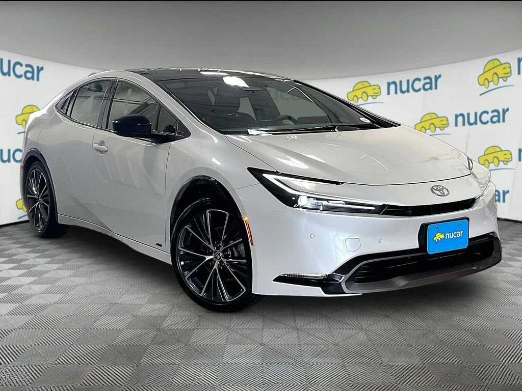 Brown (Beige) 2024 Toyota Prius Hatchback All-Wheel Drive 