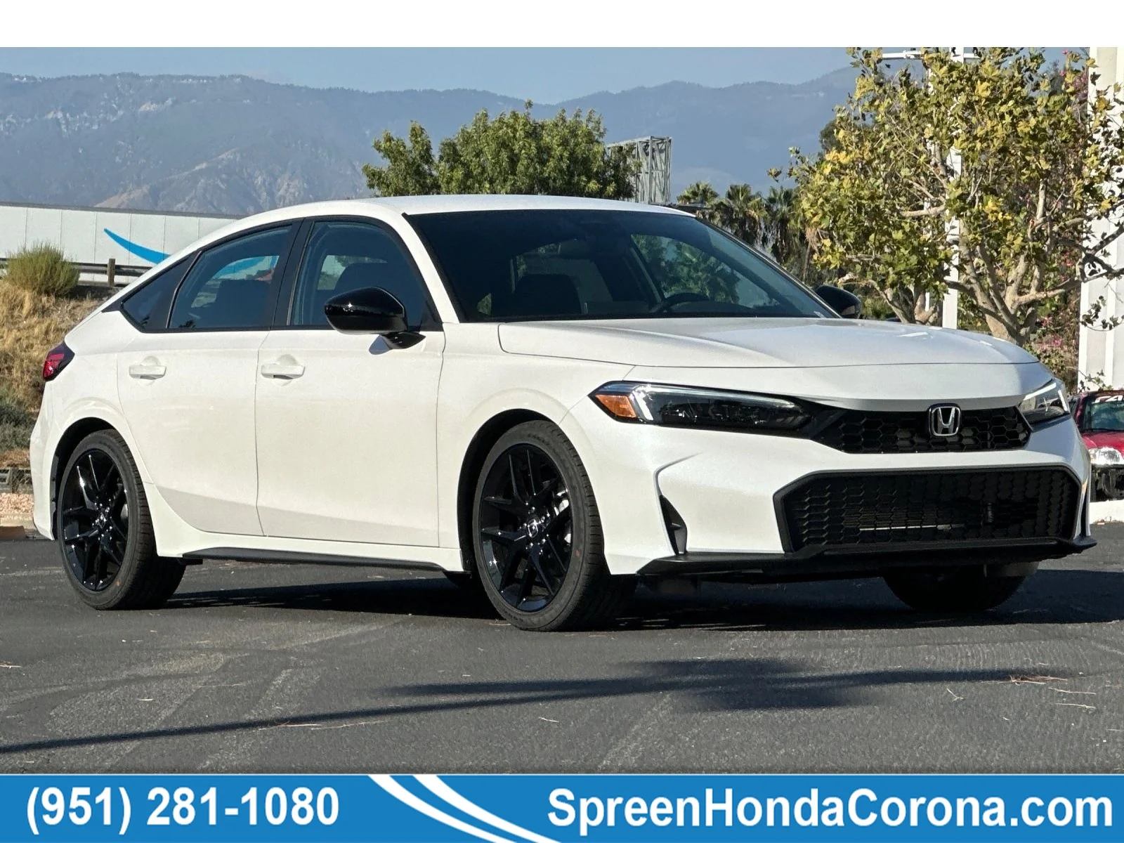 New 2026 Platinum White Pearl Honda Sport image 1