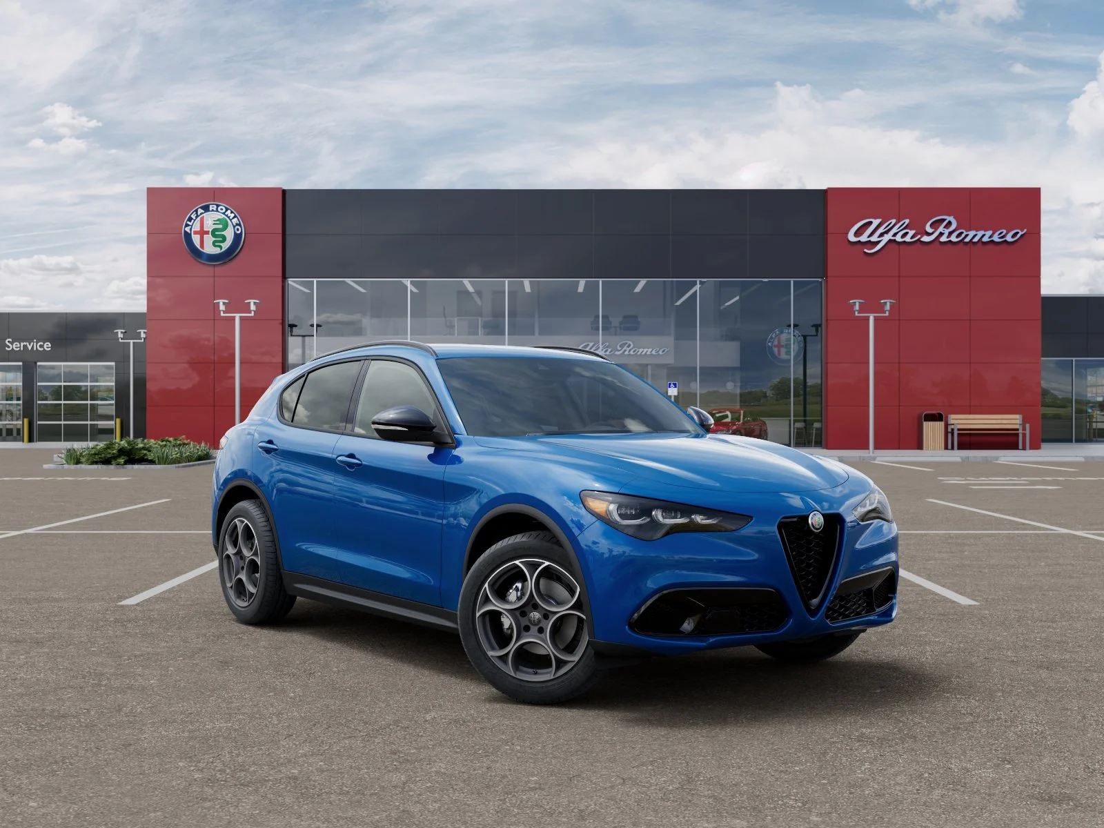 New 2025 Blue Alfa Romeo Base image 56