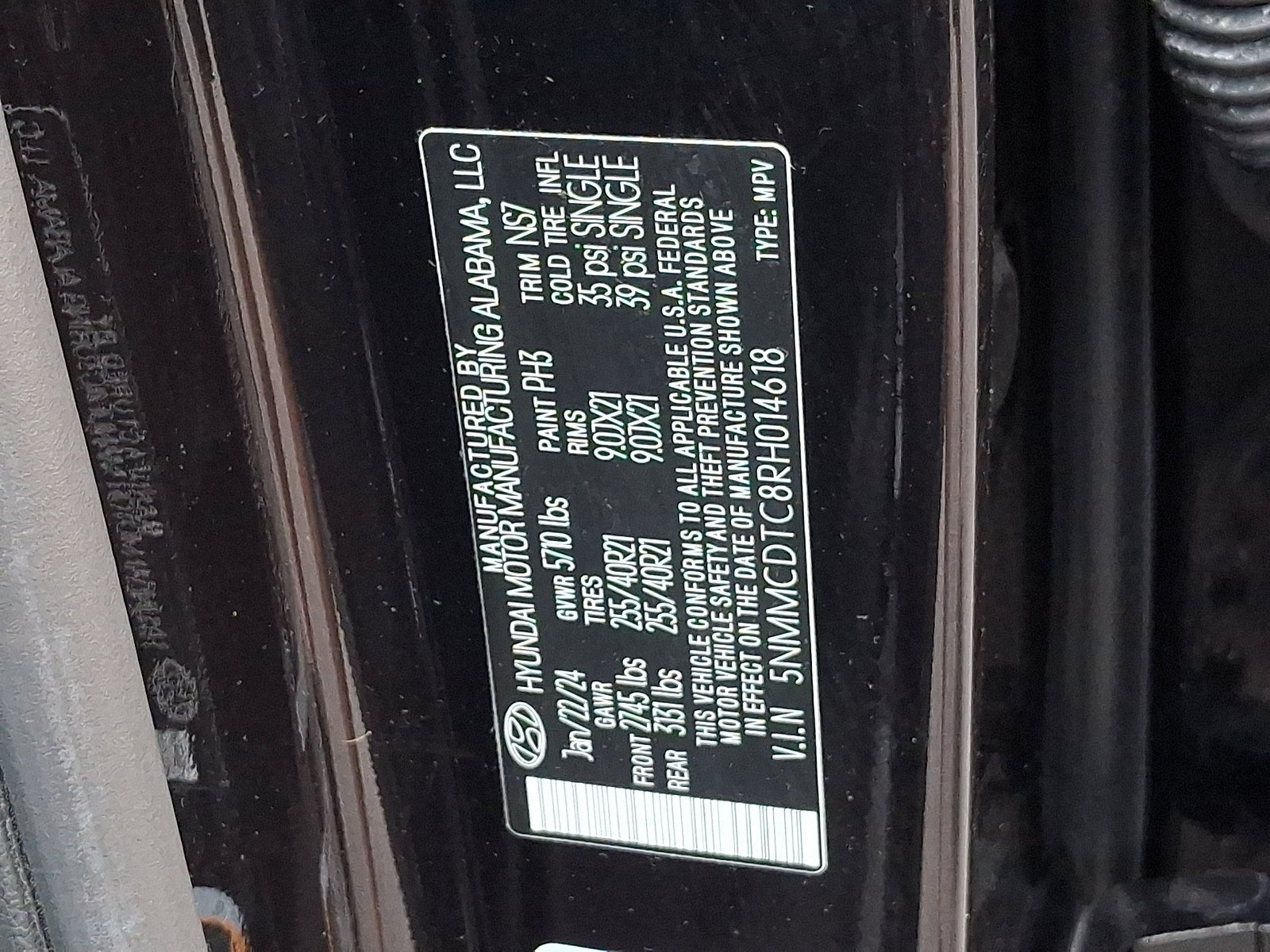 Certified Used 2024 Vik Black Genesis 3.5T Sport image 28
