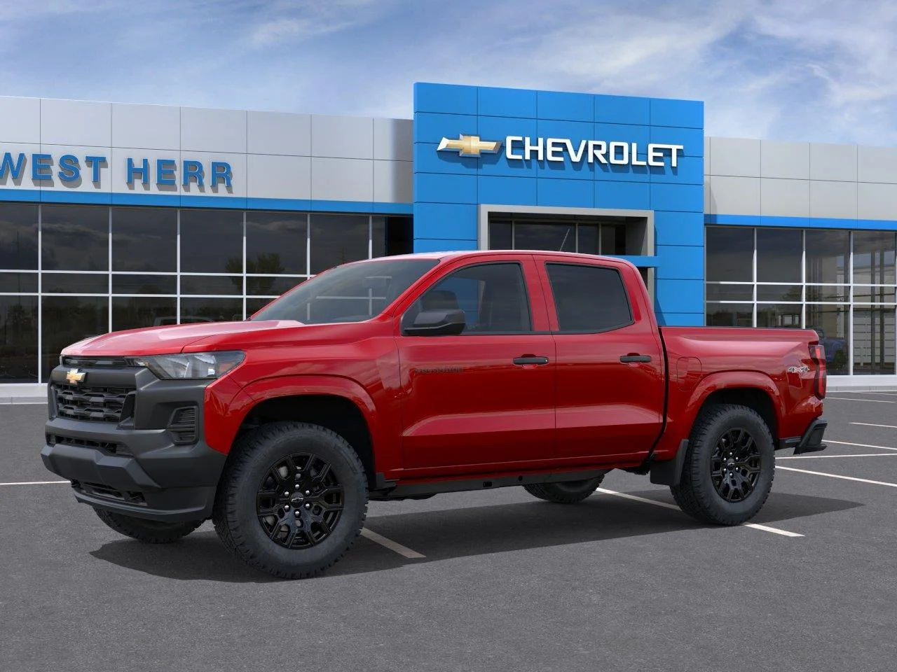 New 2026 Radiant Red Tintcoat Chevrolet WT image 2