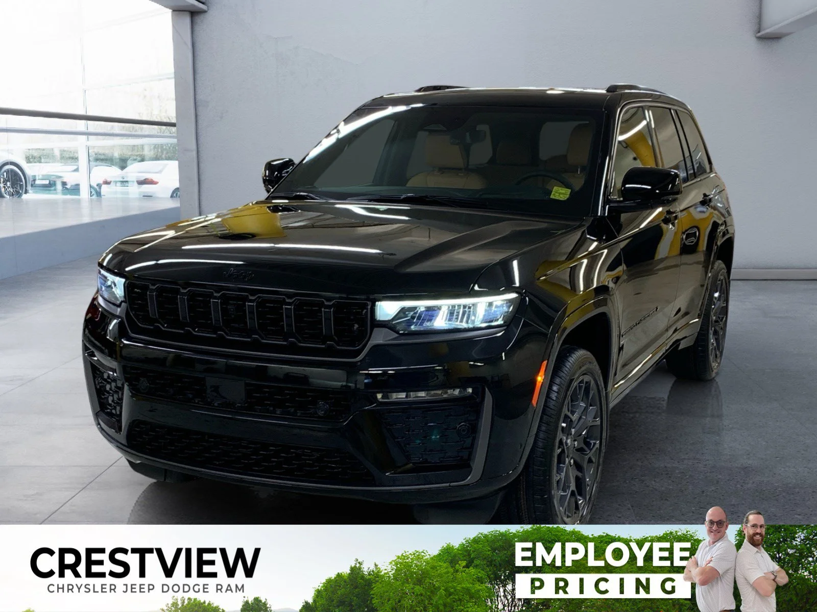 New 2026 Diamond Black Crystal Pearl Jeep Summit image 1