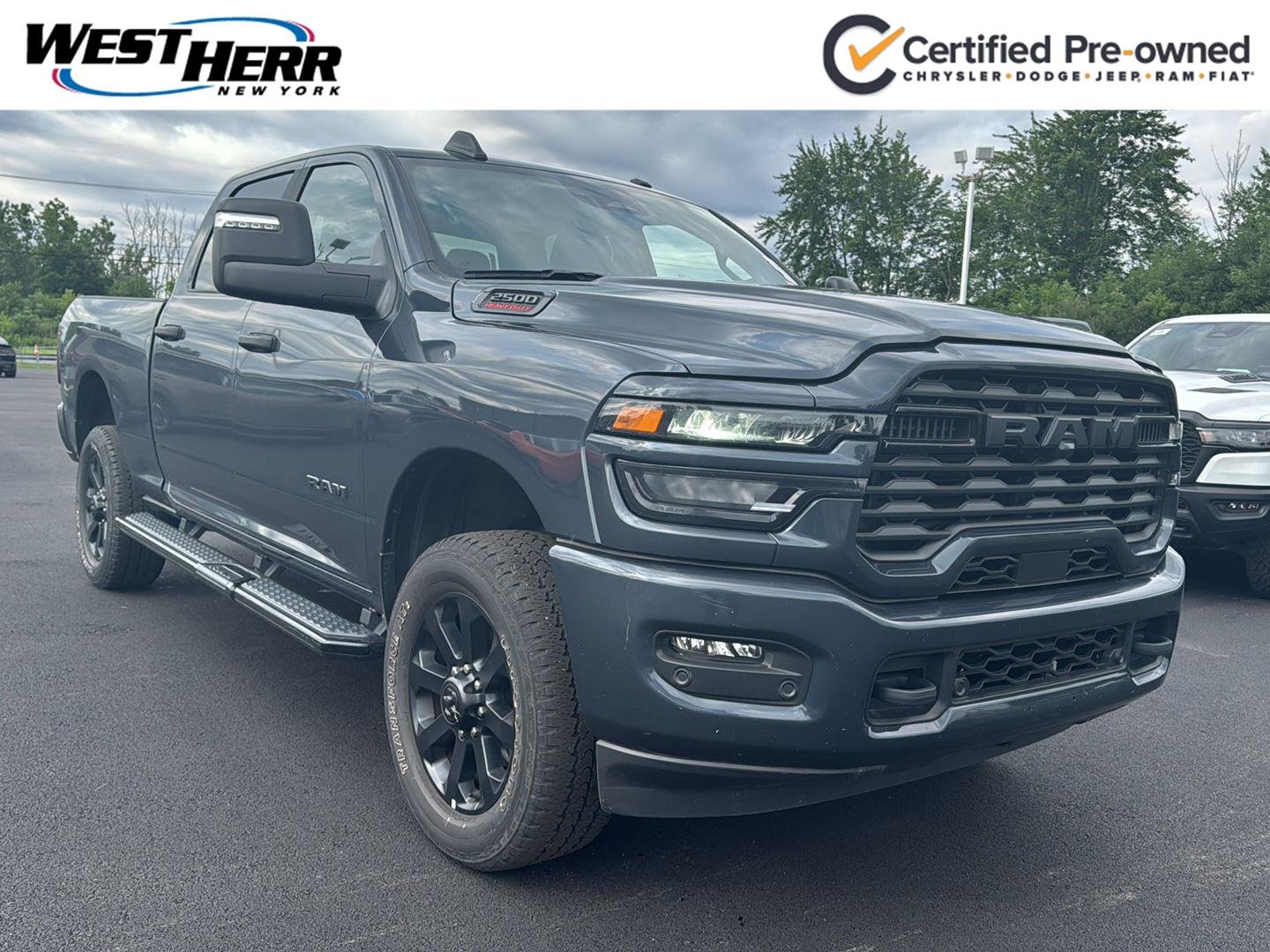 Used 2025 Forged Blue Metallic Ram Big Horn image 1