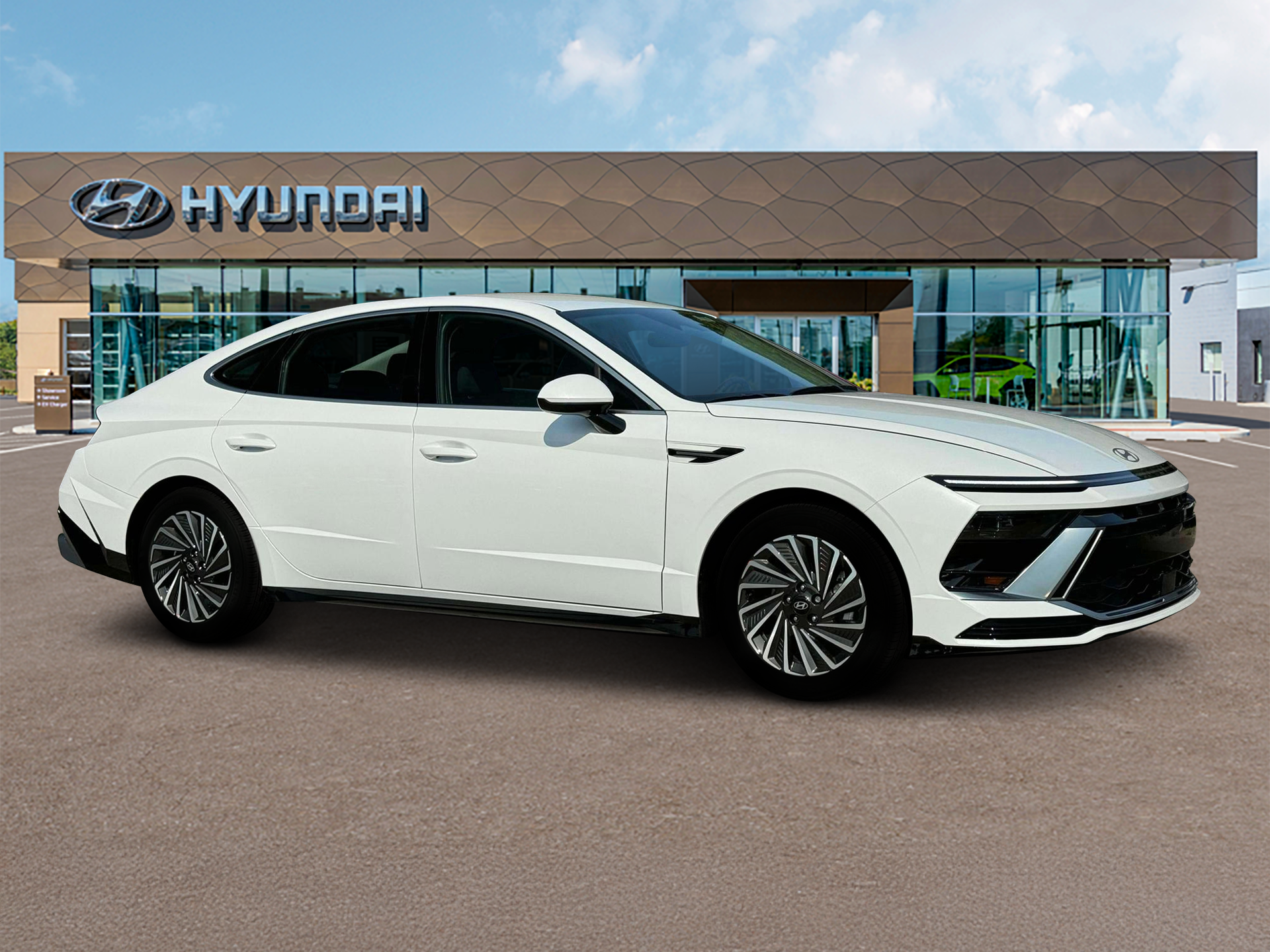 New 2025 White Hyundai SEL image 10