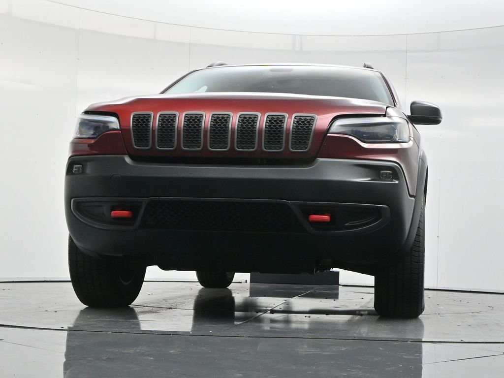Used 2020 Velvet Red Pearlcoat Jeep Trailhawk image 46