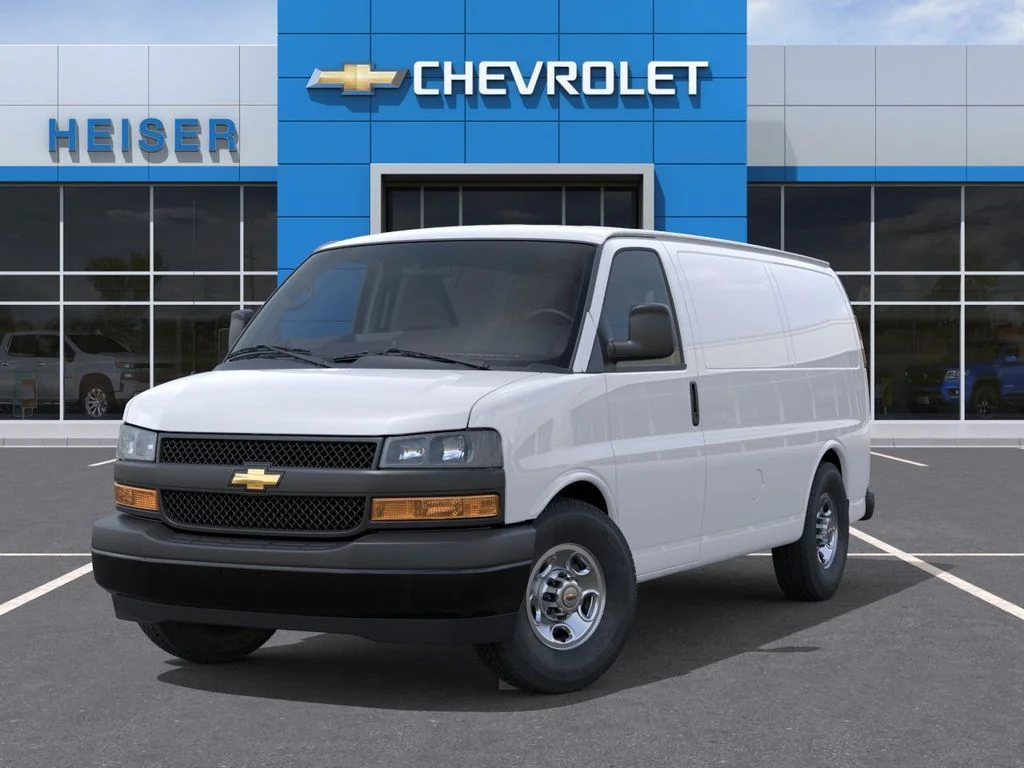 New 2026 White Chevrolet Work Van image 6