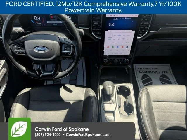 Certified Used 2024 Gray Metallic Ford Lariat image 4