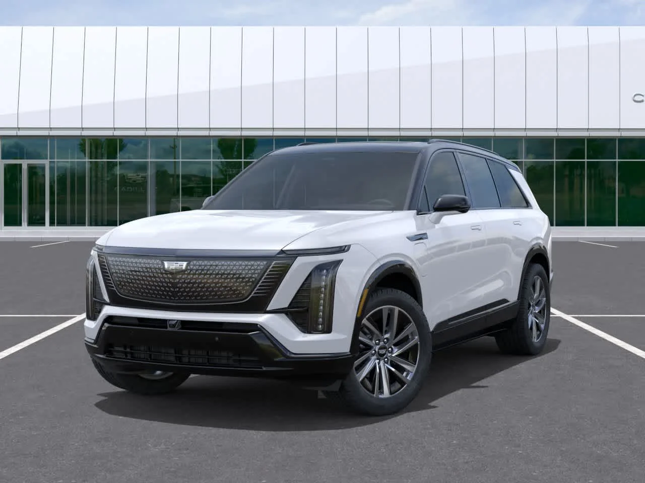 New 2027 Vibrant White Tricoat Cadillac Sport image 6