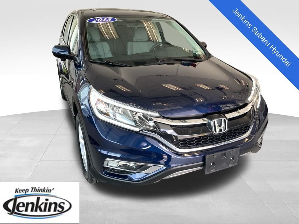 Used 2015 Blue Honda EX image 1