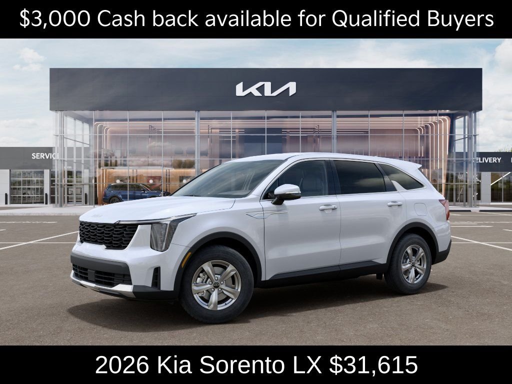 New 2026 White Pearl Kia LX image 4