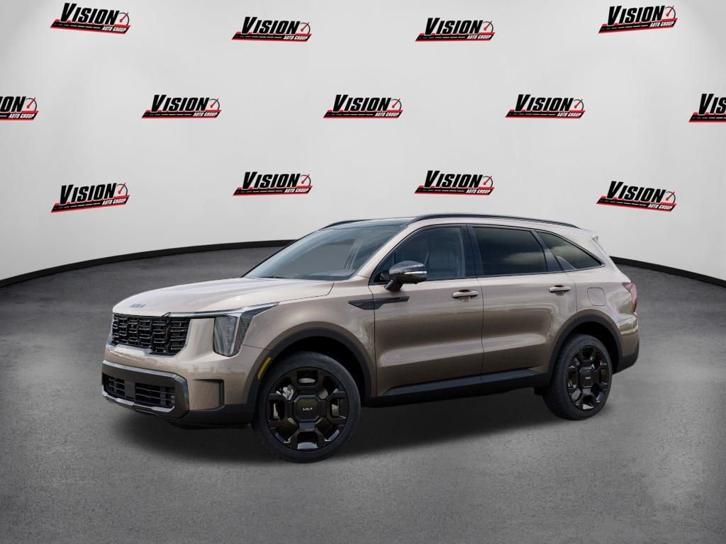 New 2026 Volcanic Sand Kia X-Line SX Prestige AWD image 3