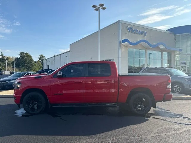 Used 2021 Flame Red Clearcoat Ram Big Horn/Lone Star image 8