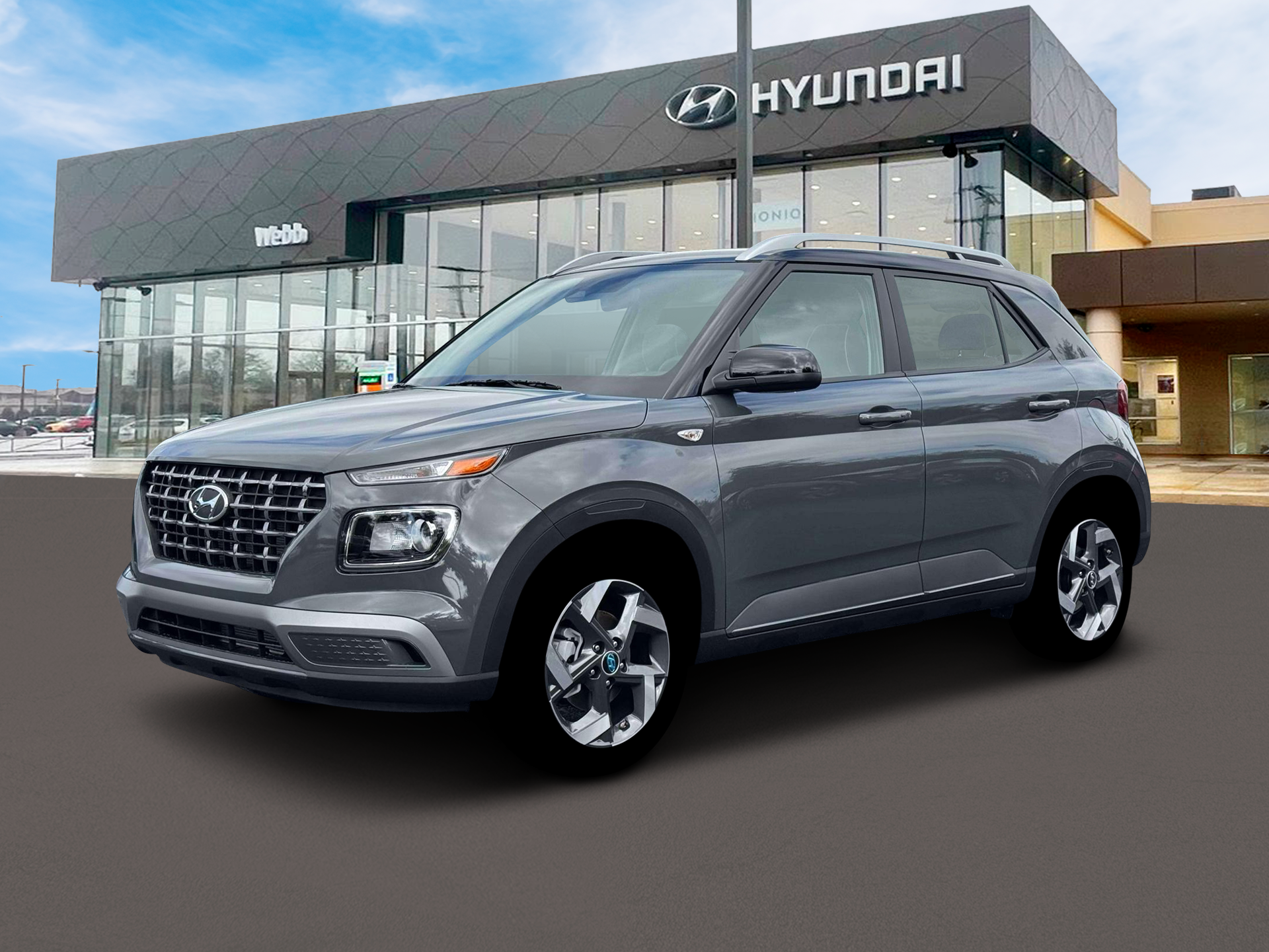 New 2026 Gray Hyundai SEL w/Two-Tone Roof image 2