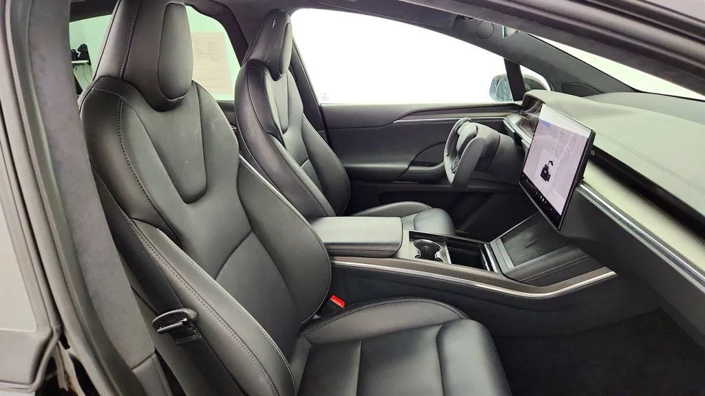 Used 2024 Solid Black Tesla Plaid AWD w/ 22
