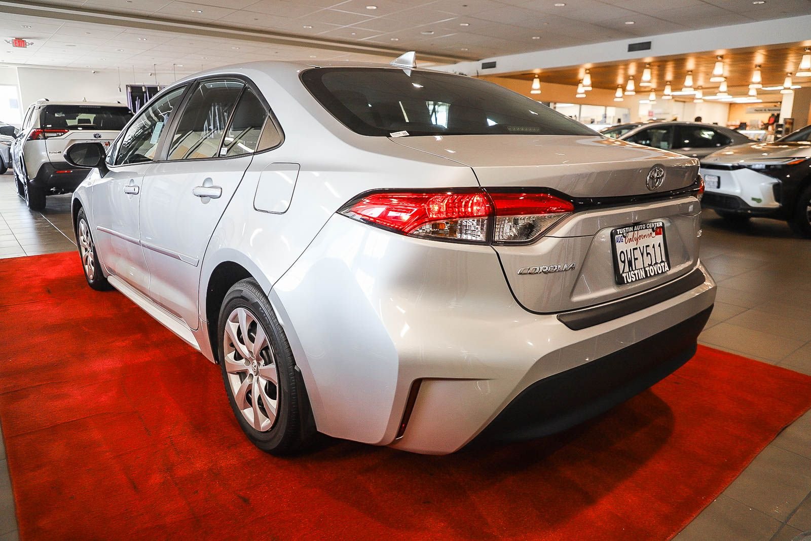 Certified Used 2024 Silver Toyota LE image 7