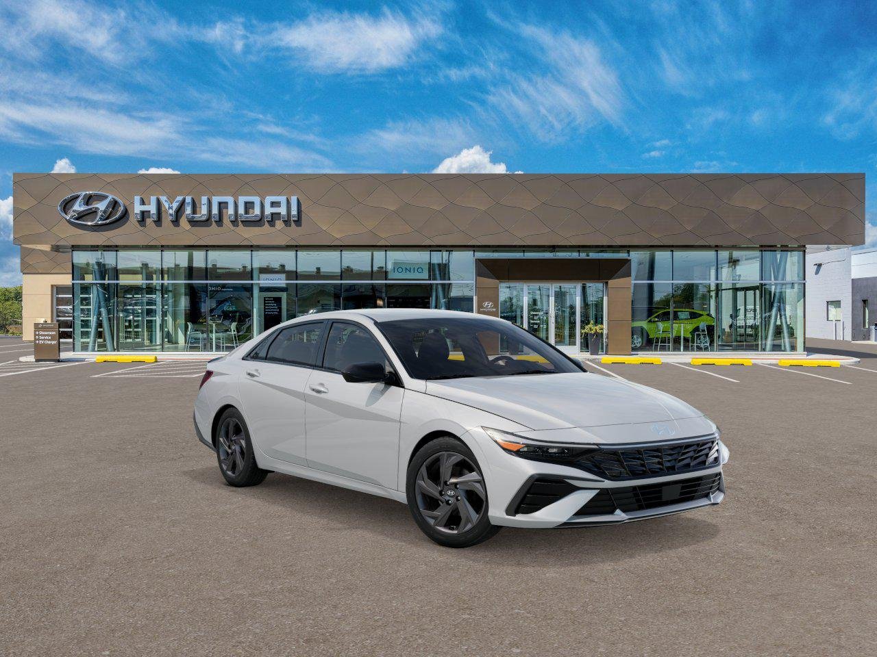 New 2026 Serenity White Hyundai SEL Sport image 2
