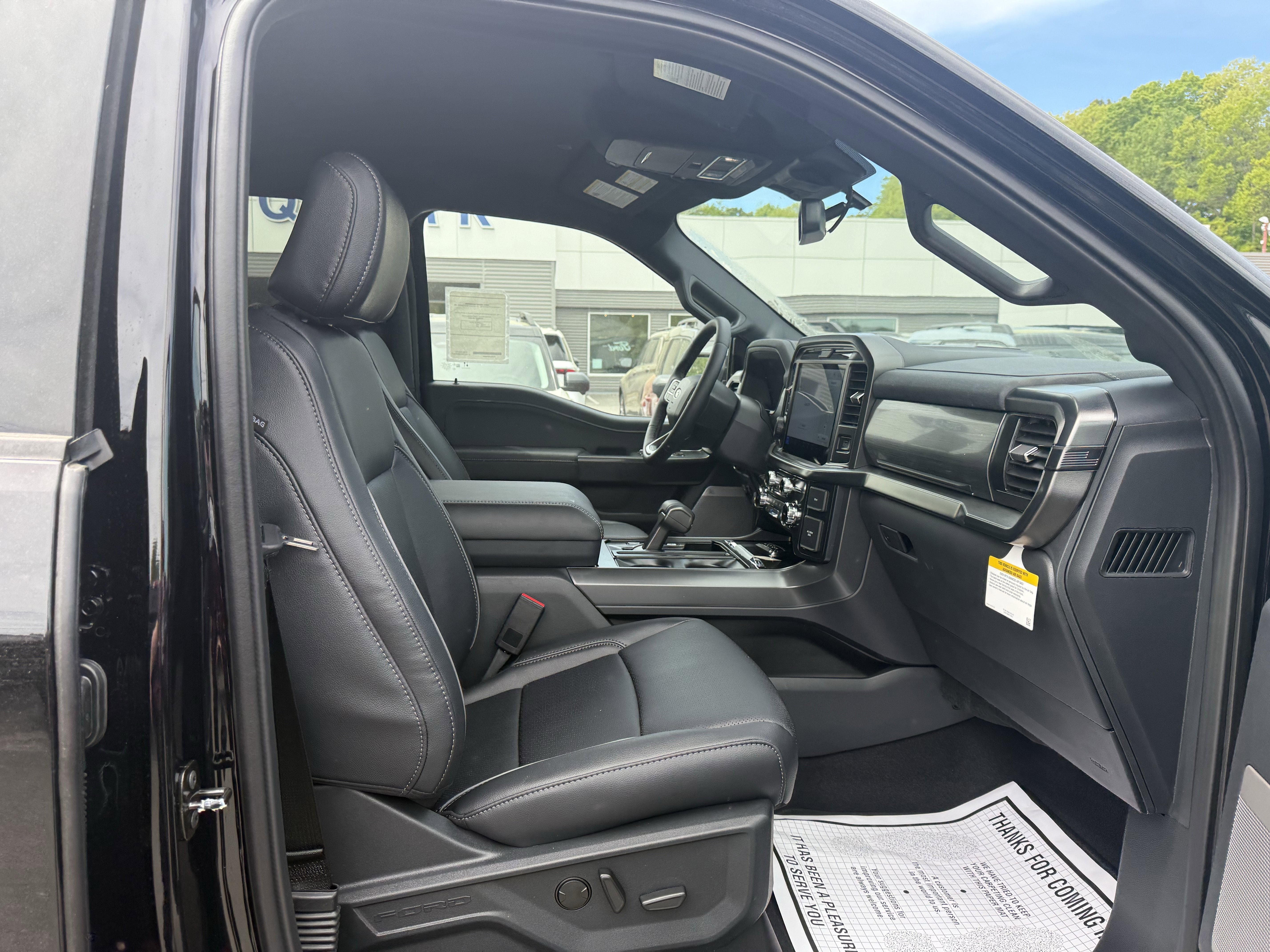 New 2026 Agate Black Metallic Ford Lariat® image 3