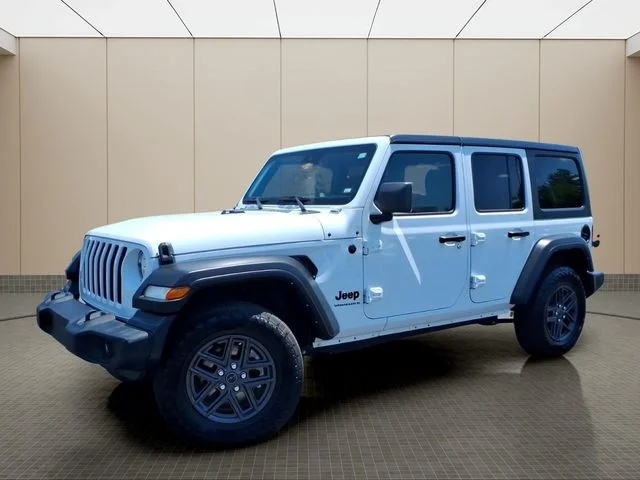 Used 2024 White Jeep Sport S image 2