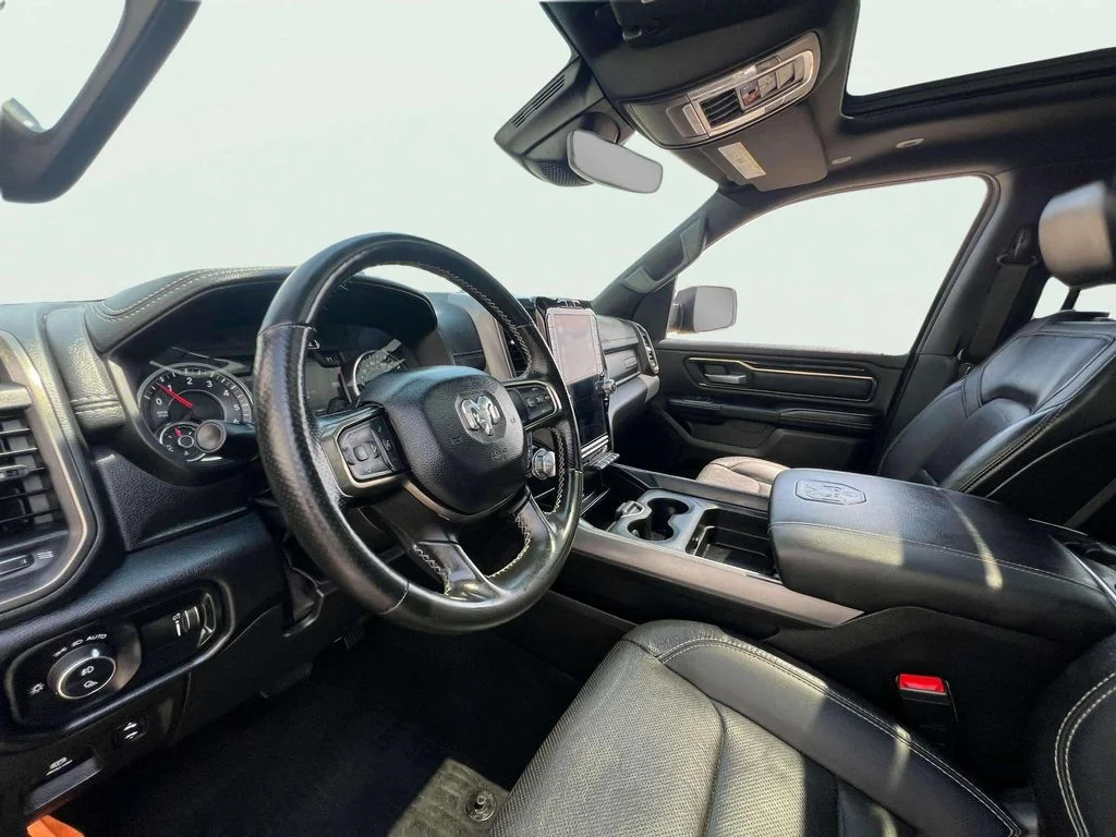 Used 2022 Diamond Black Crystal Pearlcoat Ram Sport image 9