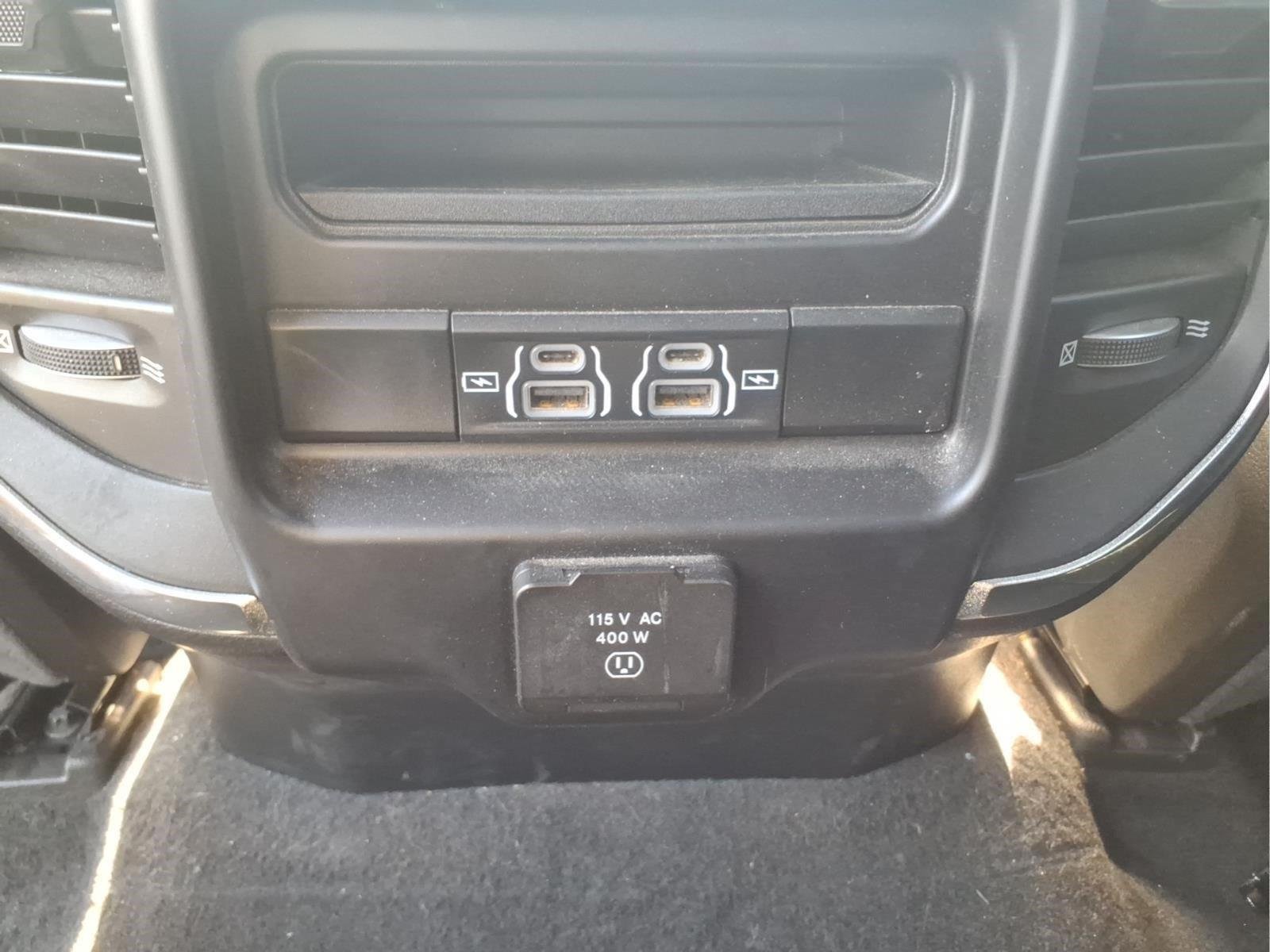 Used 2023 Diamond Black Crystal Pearlcoat Ram Laramie image 16