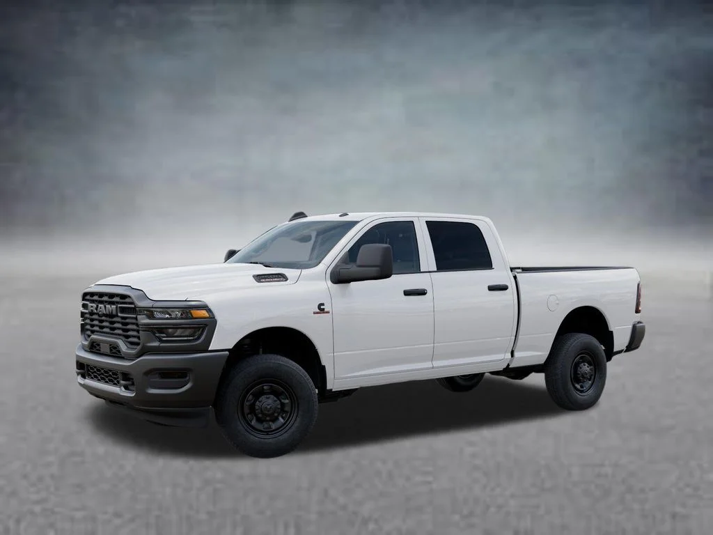New 2026 Bright White Clear-Coat Exterior Paint RAM Tradesman image 2