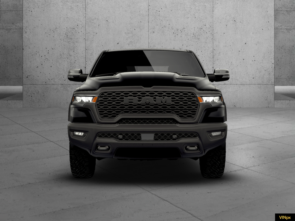 New 2026 Diamond Black Crystal Pearl-Coat Exterior Paint RAM Rebel image 10