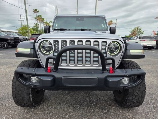 Used 2021 Billet Silver Metallic Clearcoat Jeep Rubicon image 2