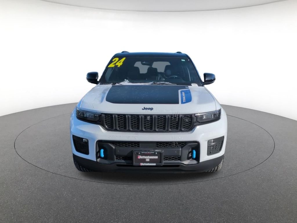 Used 2024 Jeep Grand Cherokee Trailhawk 4xe with VIN 1C4RJYC65R8500589 for sale in Tinley Park, IL