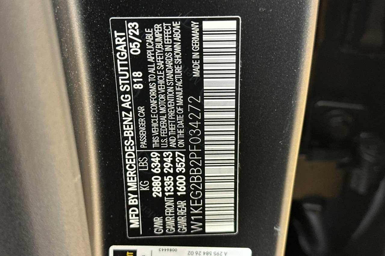 Used 2023 MANUFAKTUR Graphite Grey Magno Mercedes-Benz EQE 350+ image 27