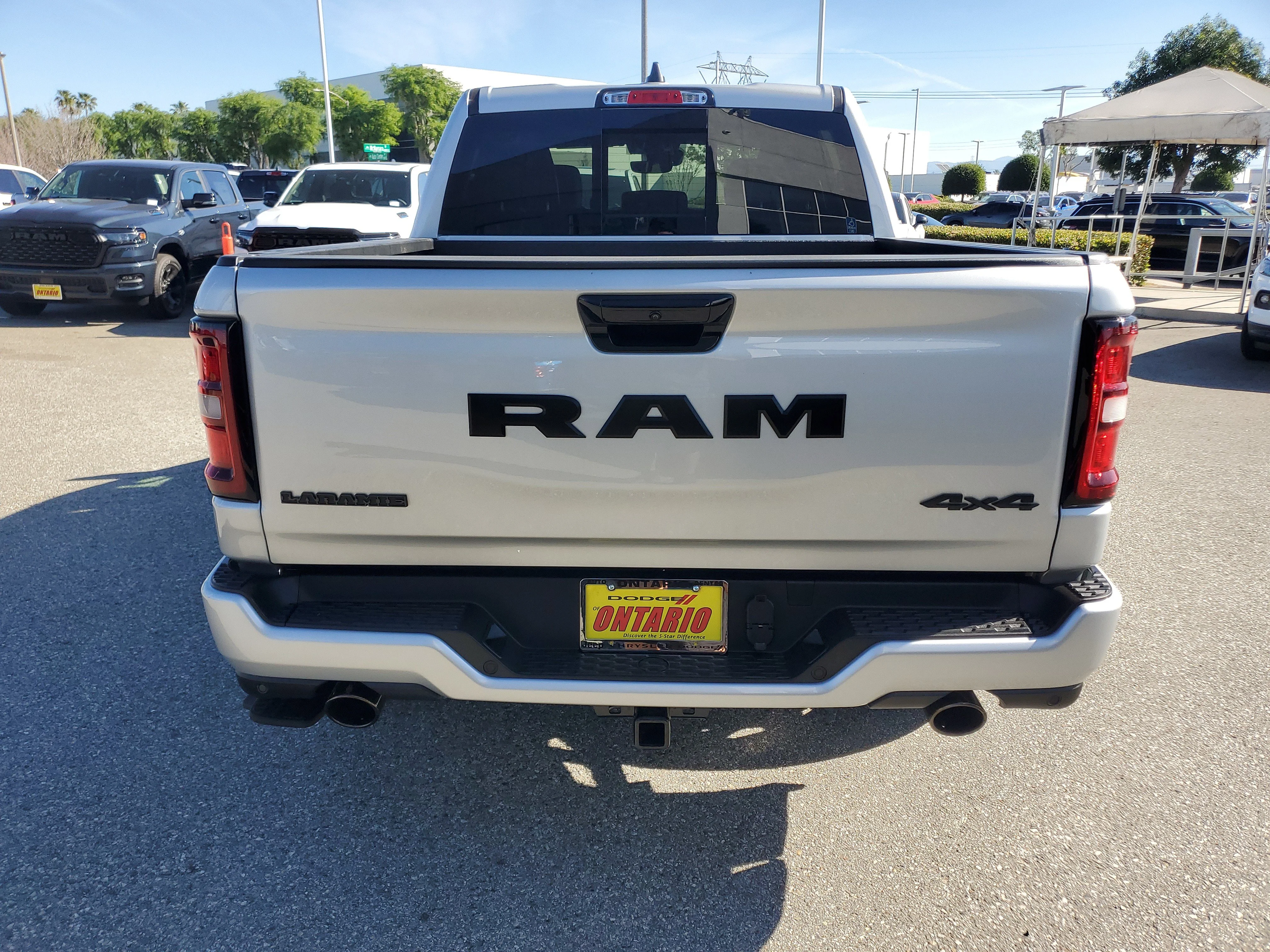 New 2026 Silver Zynith Exterior Paint RAM Laramie image 4