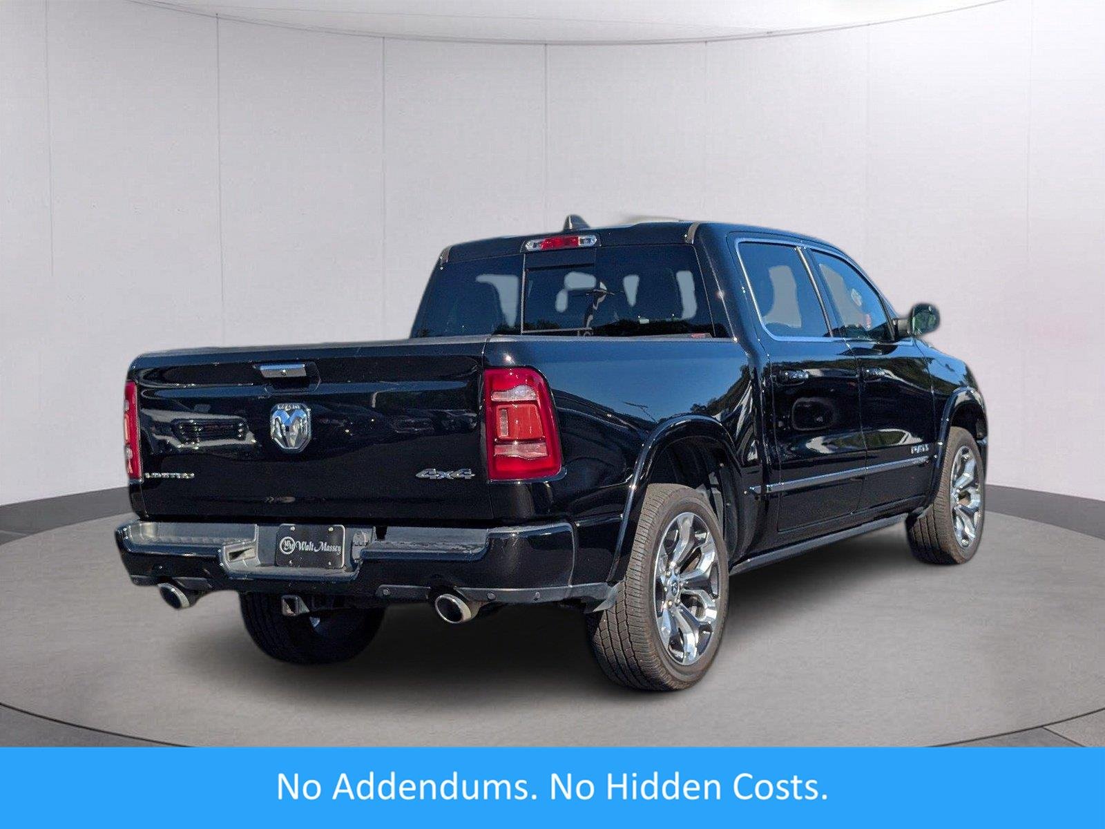 Used 2020 Diamond Black Crystal Pearlcoat Ram Limited image 1