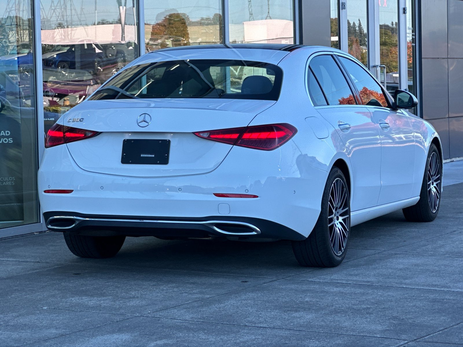 Used 2025 White Mercedes-Benz C 300 image 3