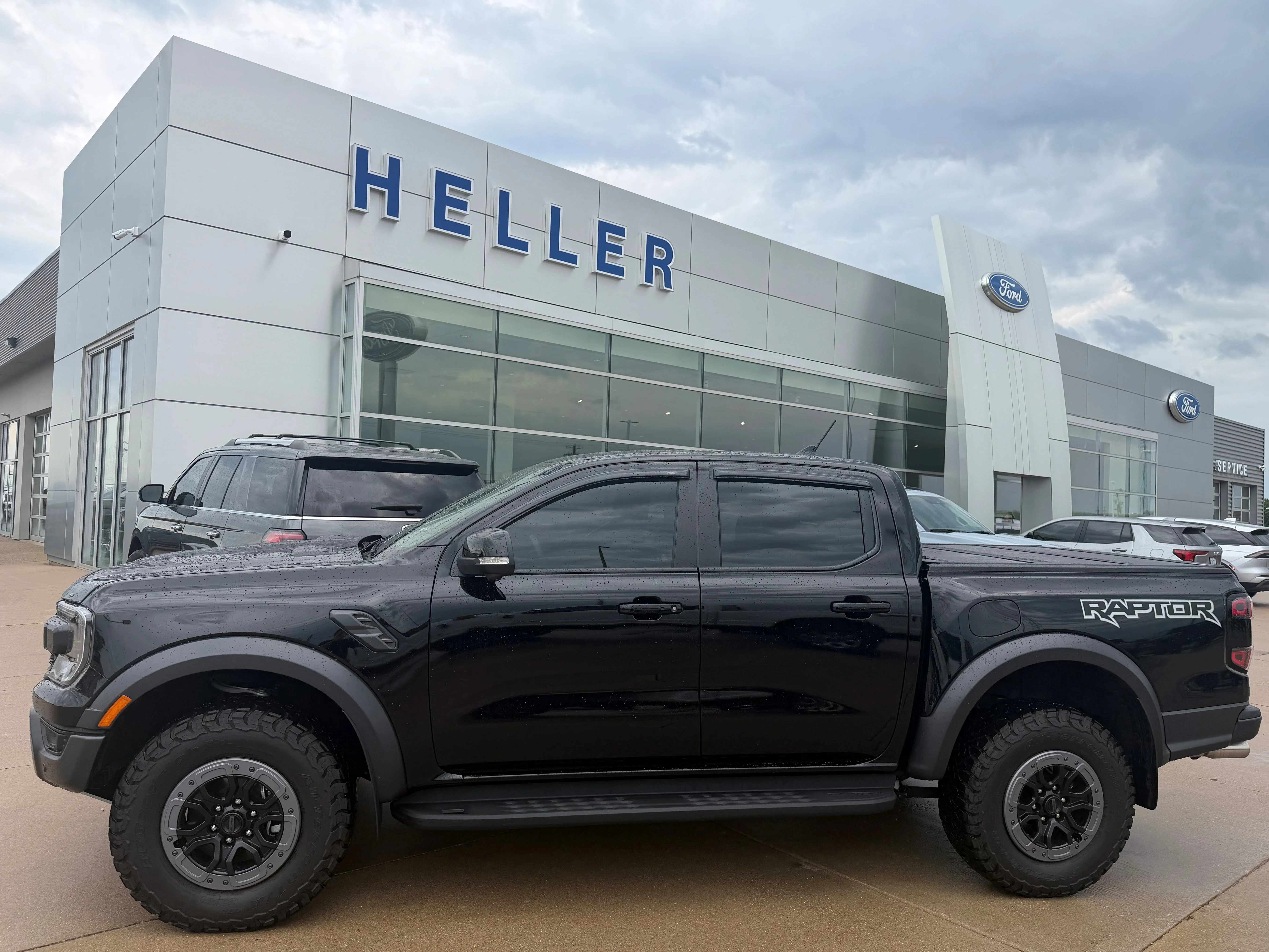 Used 2025 Shadow Black Ford Raptor image 3