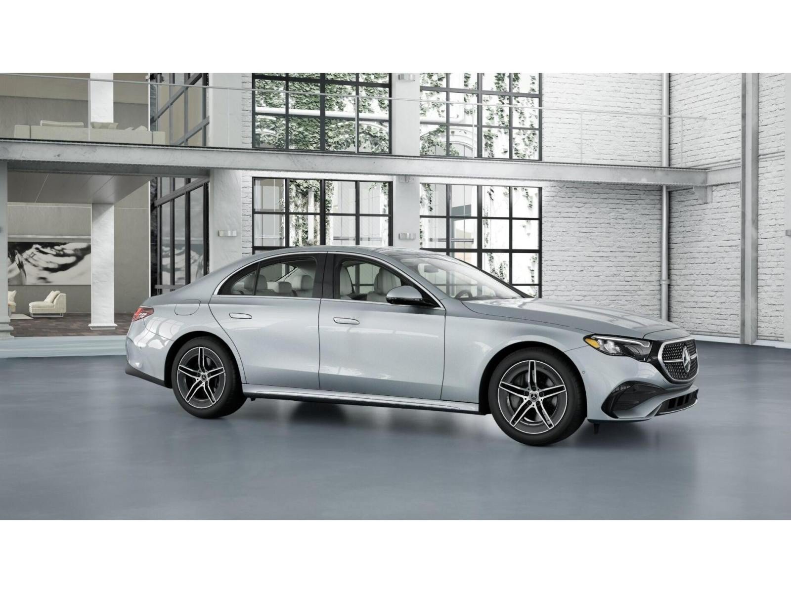 New 2027 Cirrus Silver Metallic Mercedes-Benz E 450 4D Sedan 4MATIC® image 14