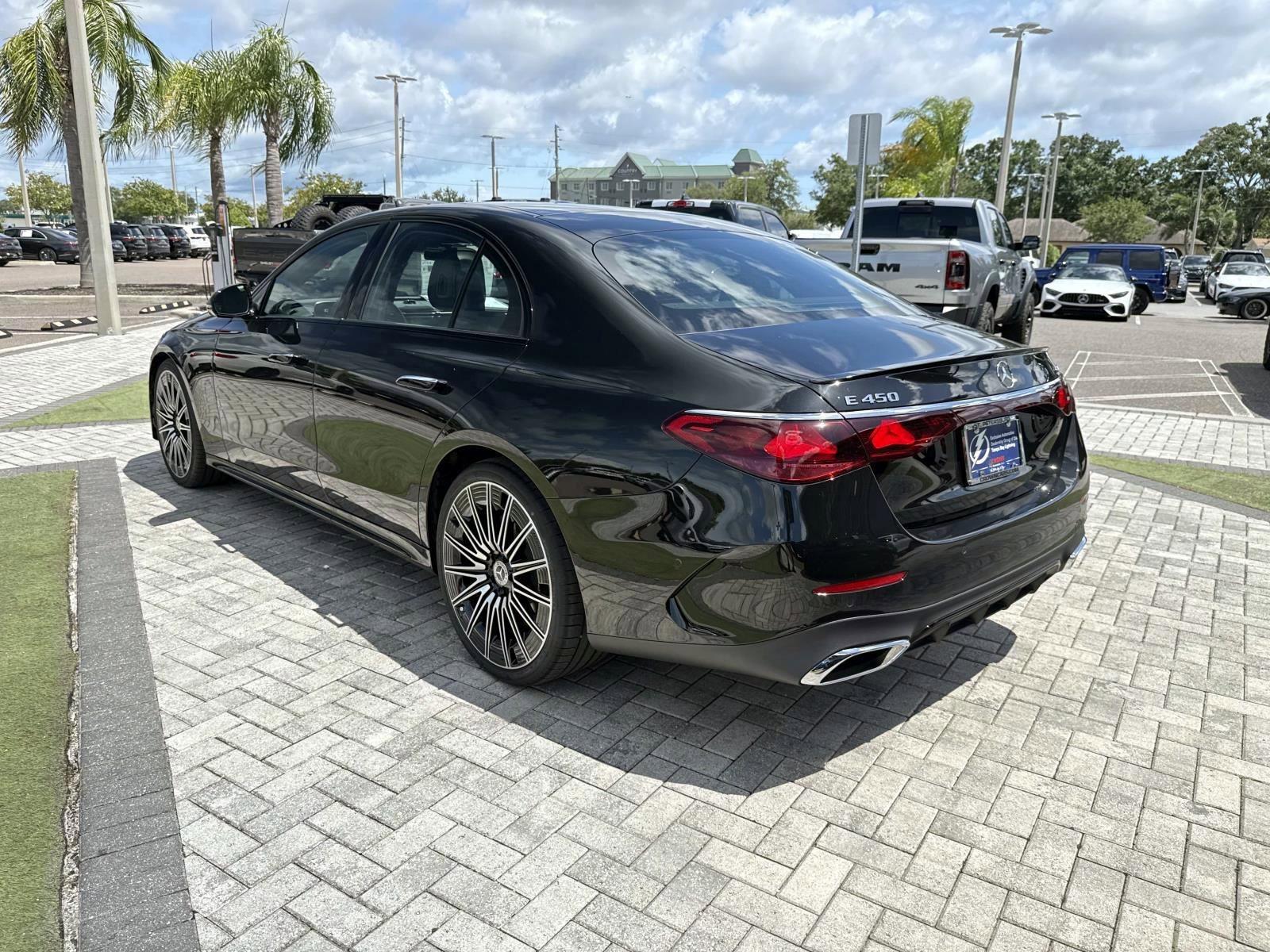 New 2026 Obsidian Black Metallic Mercedes-Benz E 450 4MATIC® Sedan image 4