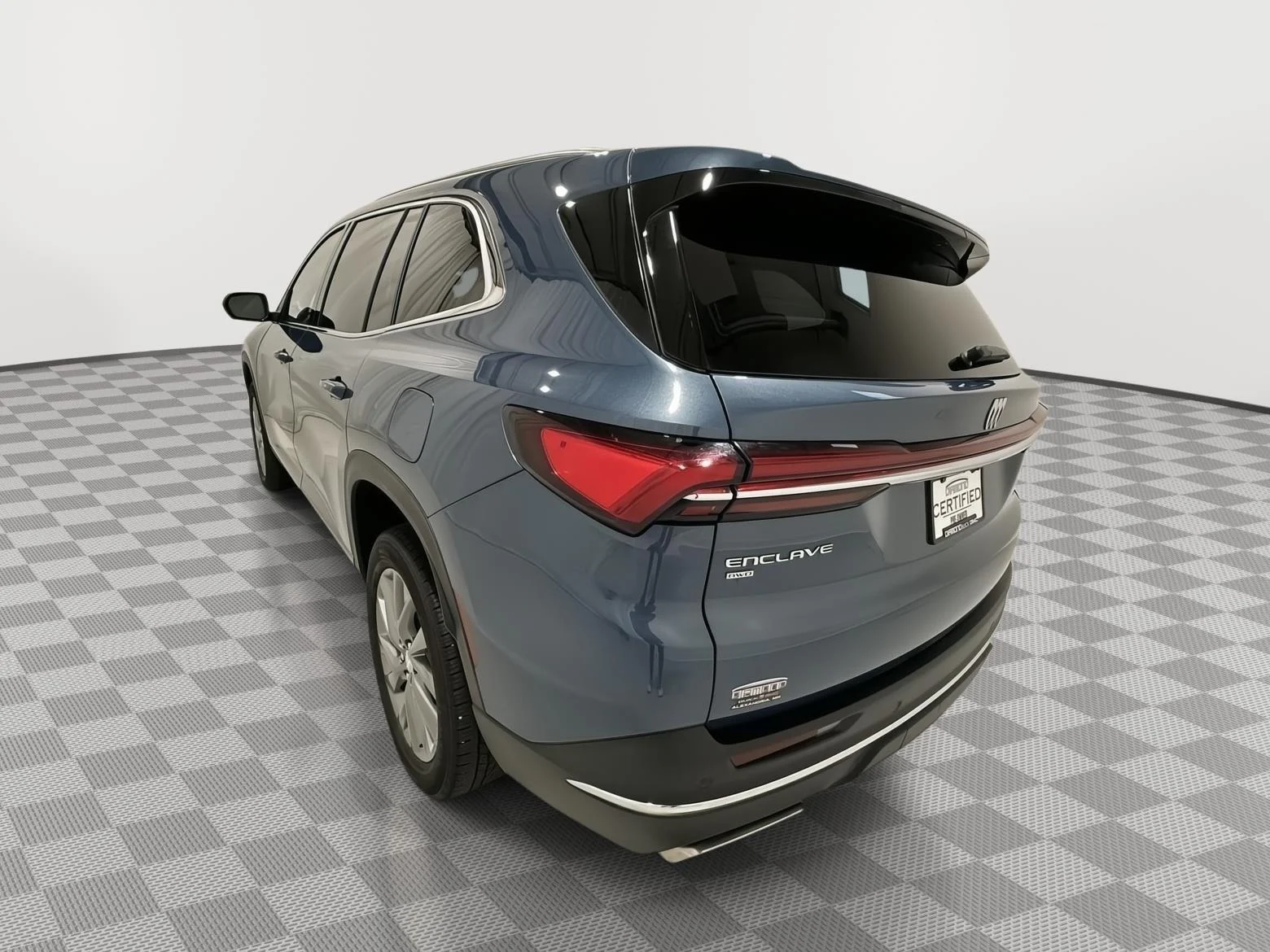 Used 2025 Ocean Blue Metallic Buick Preferred image 3