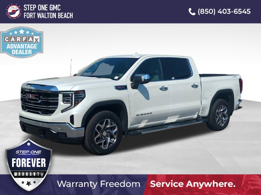 Used 2025 White GMC SLT image 1