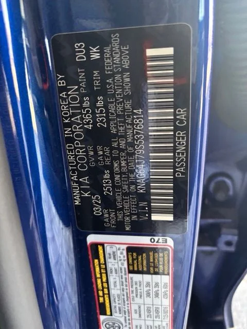 Used 2025 Blue Kia GT-Line image 14