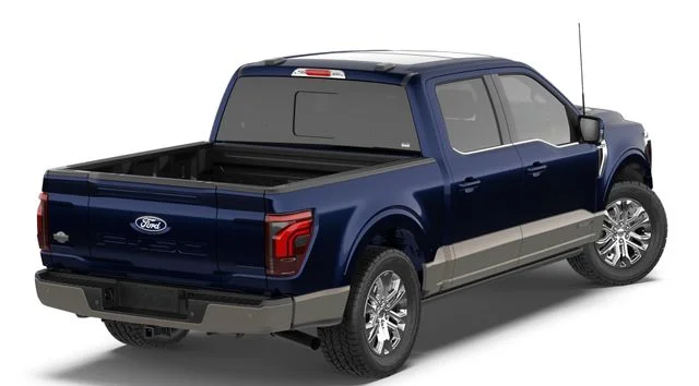 New 2026 Antimatter Blue Metallic Ford King Ranch image 3