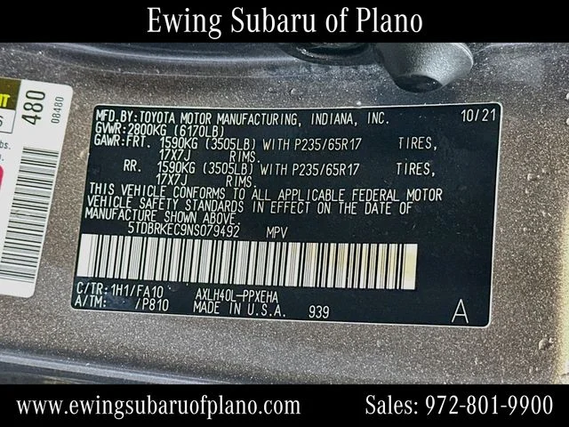 Used 2022 Gray Toyota LE image 33