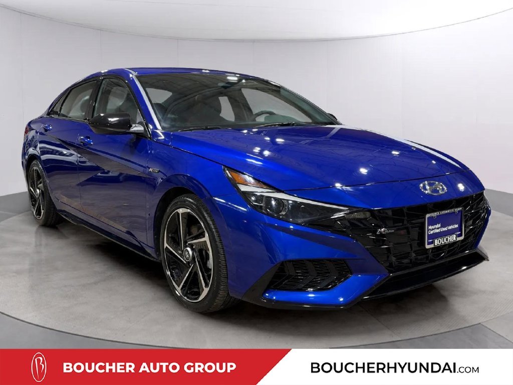 Certified Used 2023 Intense Blue Hyundai N Line image 1