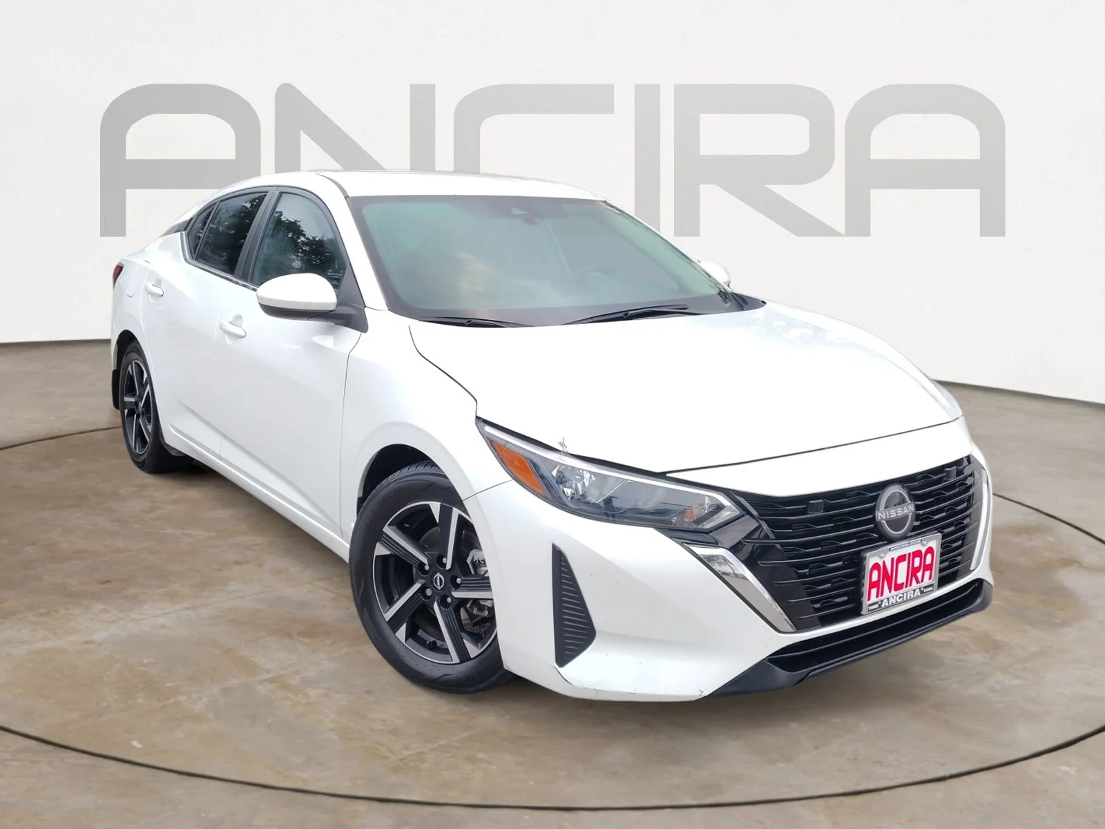 Used 2024 Aspen White Tricoat Nissan SV image 4