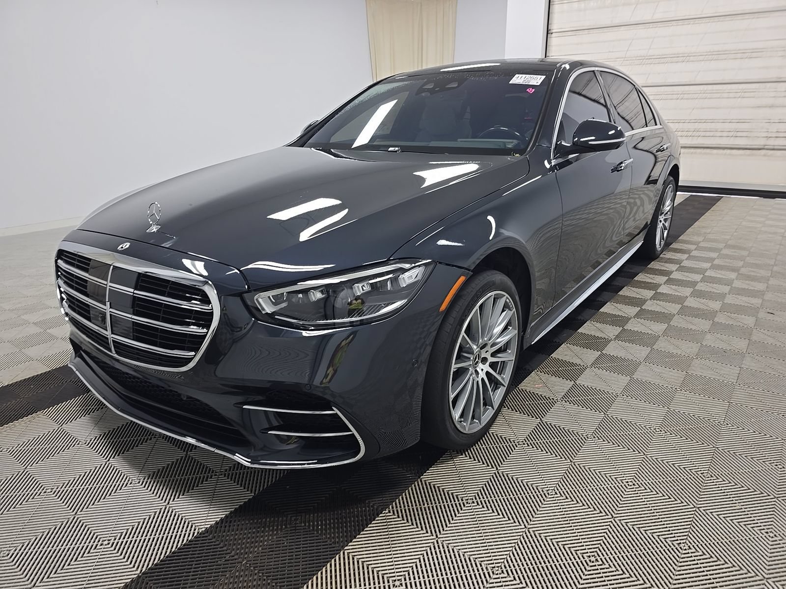 Certified Used 2021 Anthracite Blue Metallic Mercedes-Benz S 580 image 1