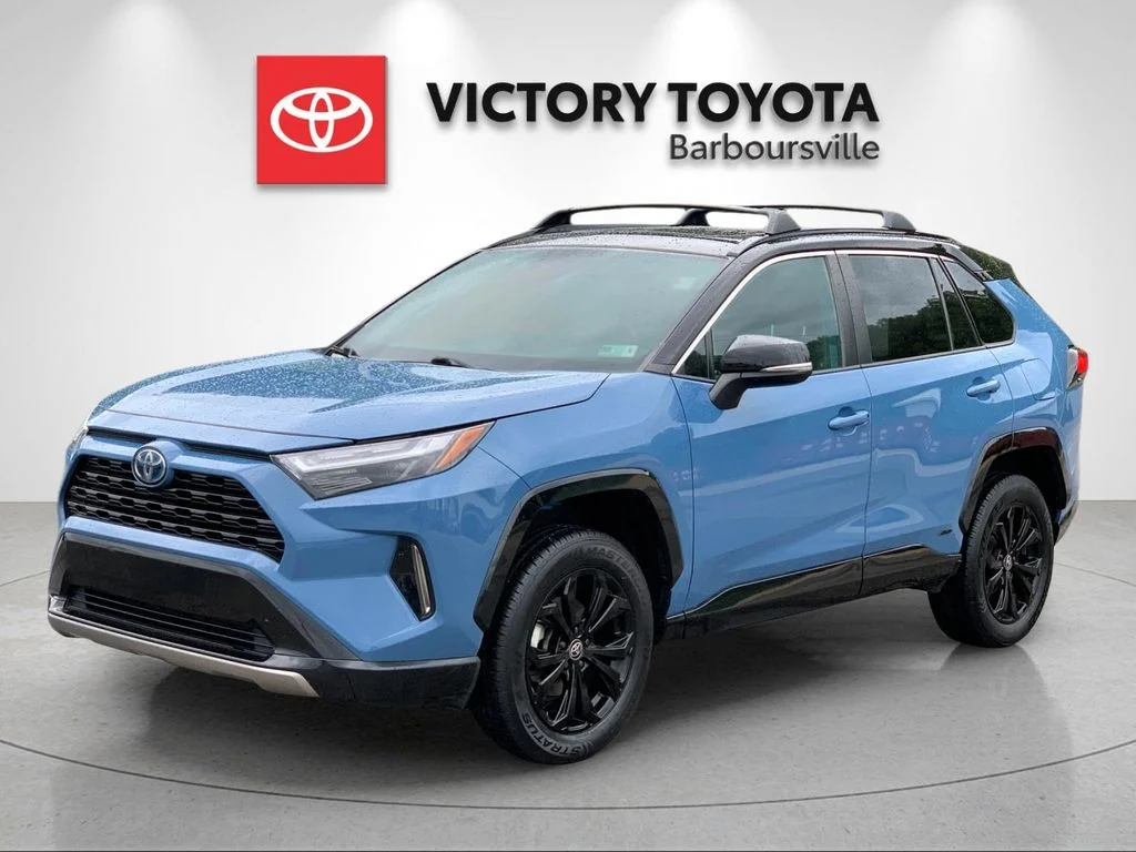 Used 2022 Blue Toyota XSE image 1