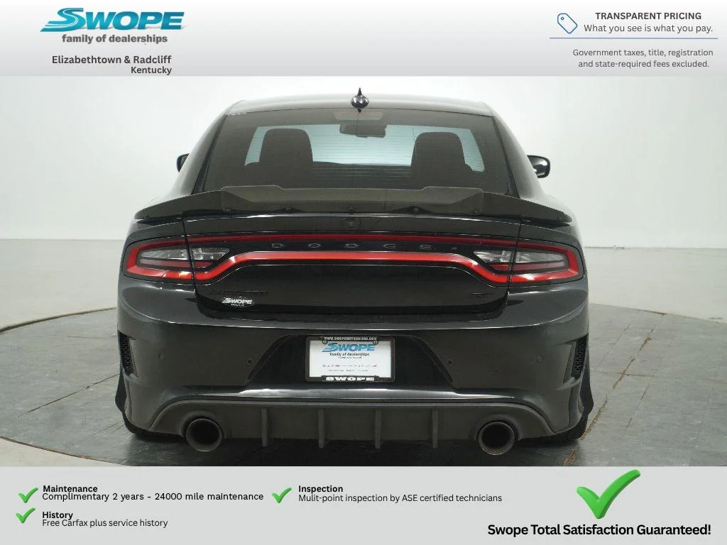 Used 2023 Pitch Black Clearcoat Dodge GT image 8