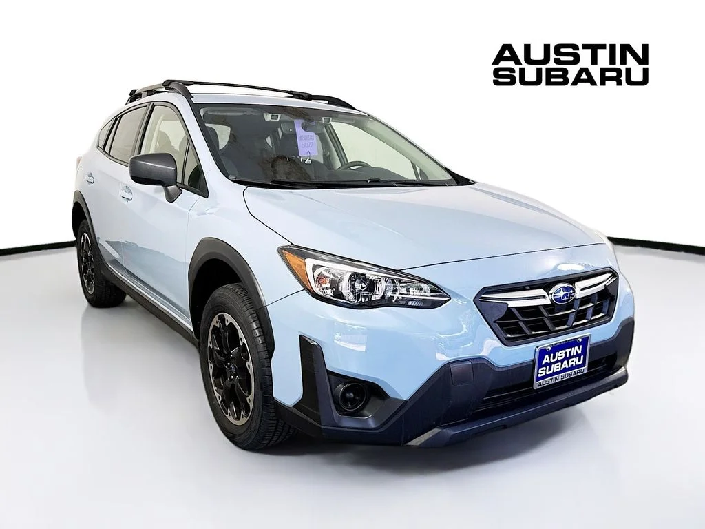 Used 2021 Blue Subaru Base image 1