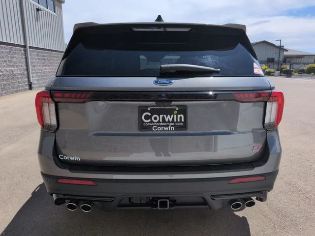 New 2026 Carbonized Gray Metallic Ford ST image 4